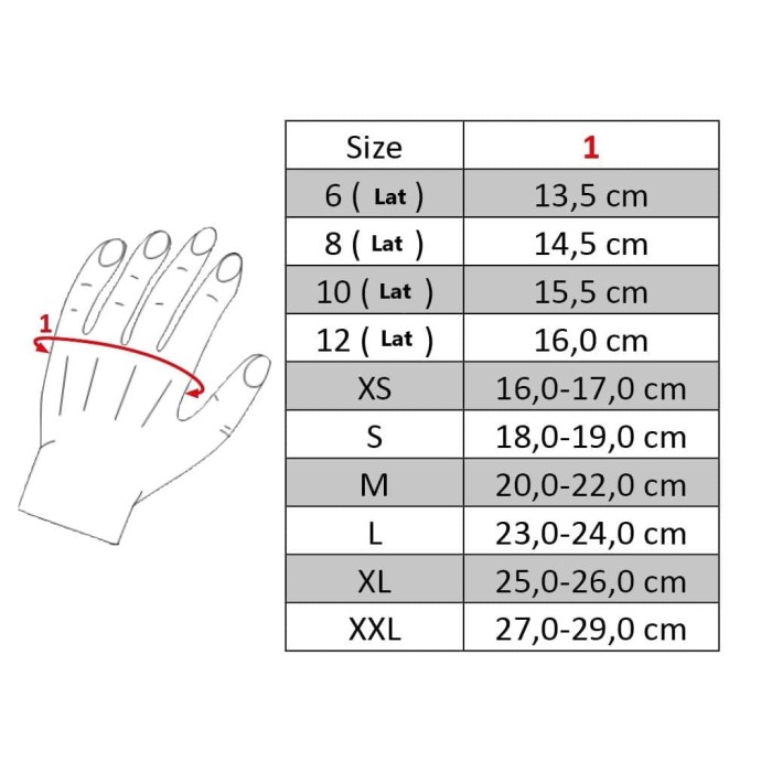 HKM Rękawiczki Grip Mesh