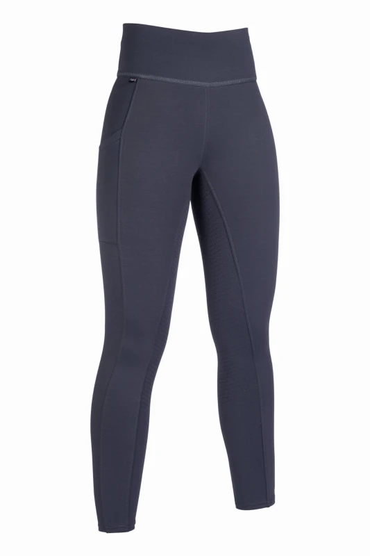 HKM bryczesy legginsy Cosy Style - Ciemno Szary
