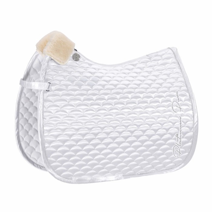 Eskadron czaprak Satin Cloud Platinum Pure - White - DL