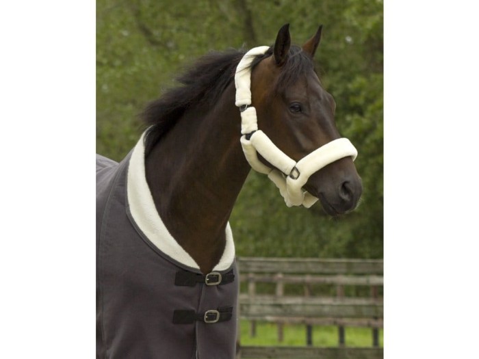 Qhp kantar z futerkiem Alaska Cream/Grey