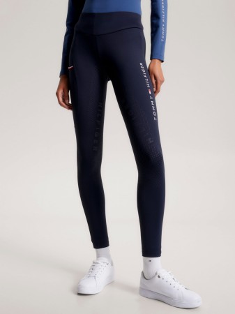 Tommy Hilfiger Equestrian ocieplane legginsy Elmira - Desert Sky