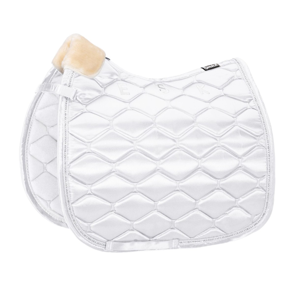 Eskadron czaprak Satin Basic - Biały