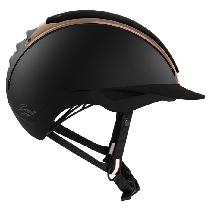 Casco kask DUELL one - czarno/brązowy