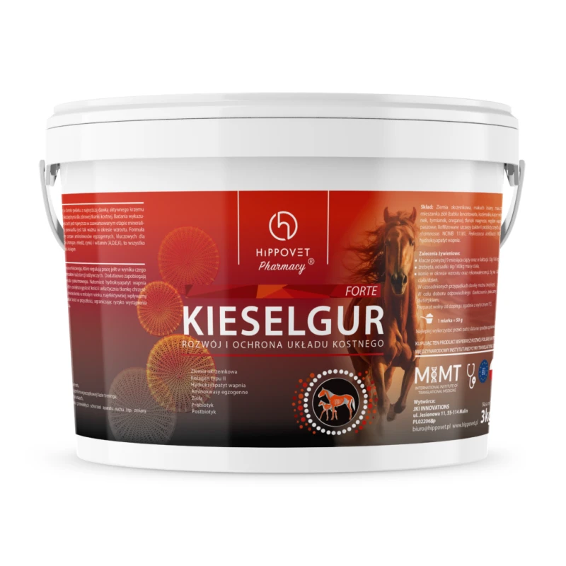 St. Hippolyt Hippovet Pharmacy Kieselgur Forte - Krzem