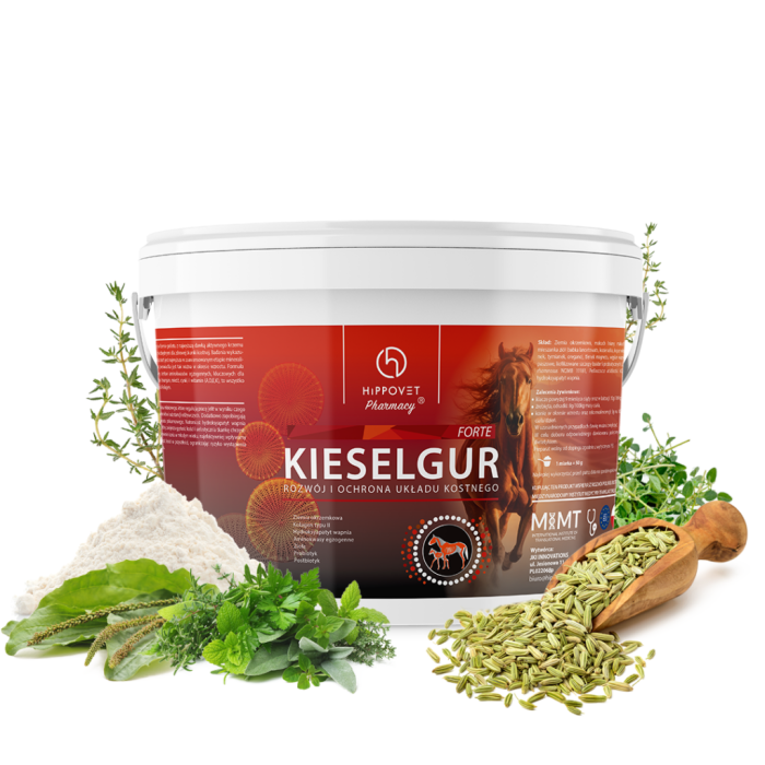 St. Hippolyt Hippovet Pharmacy Kieselgur Forte - Krzem