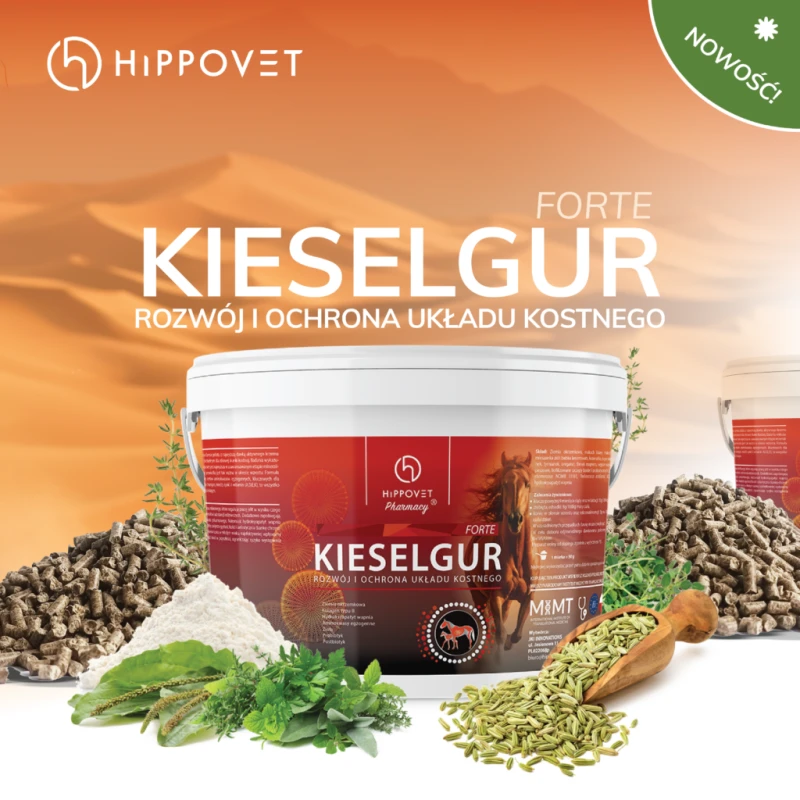 St. Hippolyt Hippovet Pharmacy Kieselgur Forte - Krzem