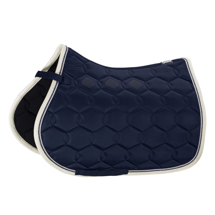 Eskadron czaprak Glossy wave contrast - Navy