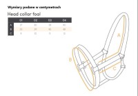 Qhp Kantar źrebięcy z futerkiem - niebieski
