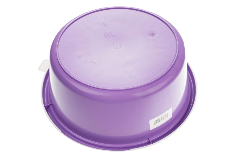 Kerbl zestaw miska na paszę, 6 l, lawendowa + pokrywka do miski Yummy