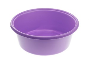 Kerbl zestaw miska na paszę, 6 l, lawendowa + pokrywka do miski Yummy