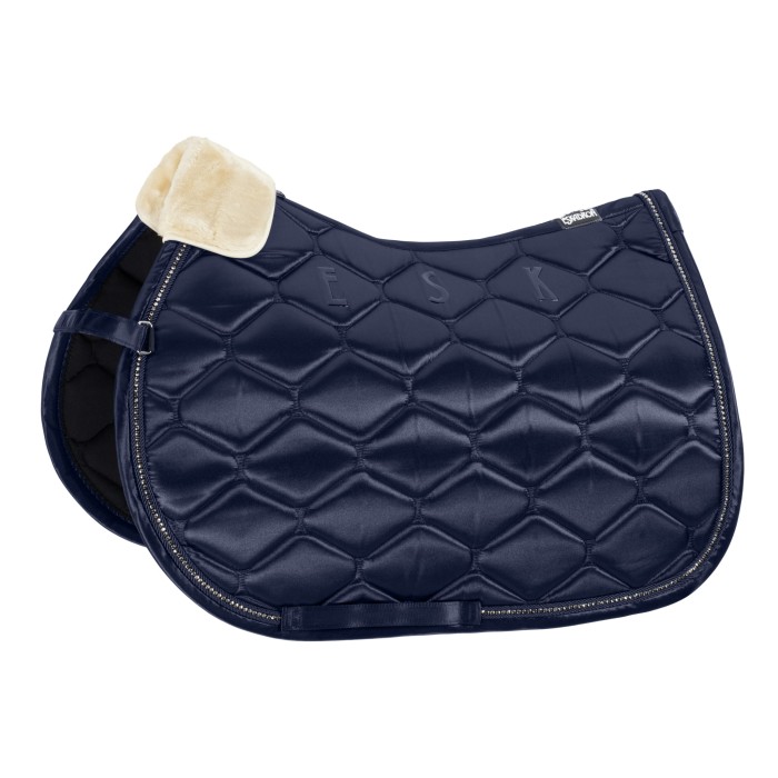 Eskadron czaprak Satin Basic - Navy
