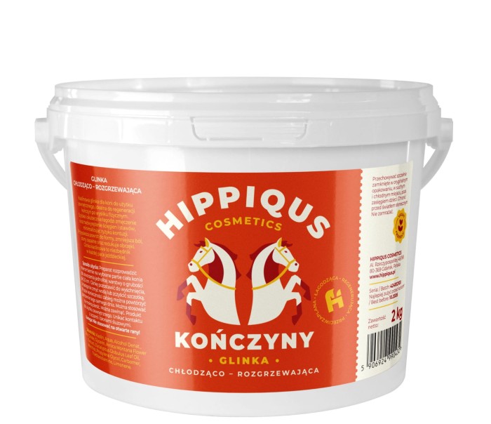 Hippiqus cosmetics Glinka Chłodząco-Rozgrzewająca