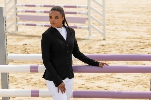 Pikeur damski frak jeździecki z siateczką Kjana Mesh 2600 Athleisure - Czarny