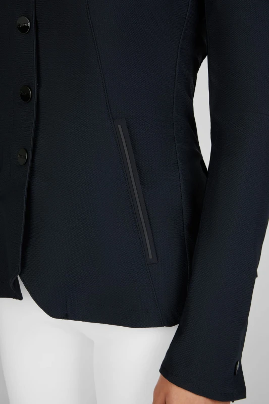 Pikeur damski frak jeździecki z siateczką Kjana Mesh 2600 Athleisure - Czarny