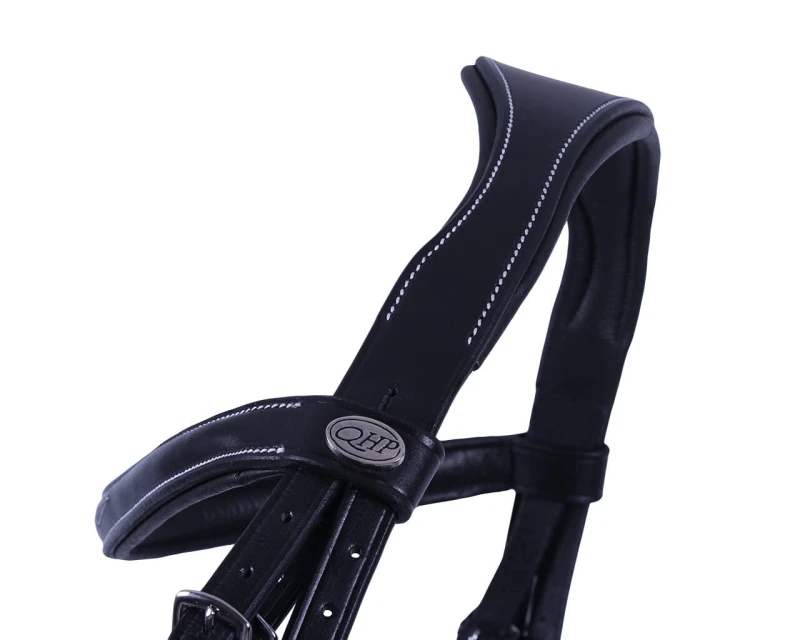 QHP ogłowie Luxury Stitched