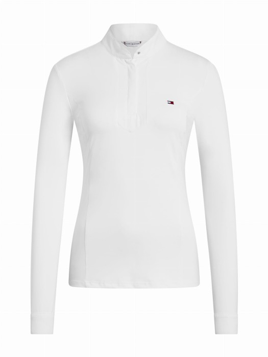 Tommy Hilfiger Equestrian koszulka konkursowa Avon - Optic White