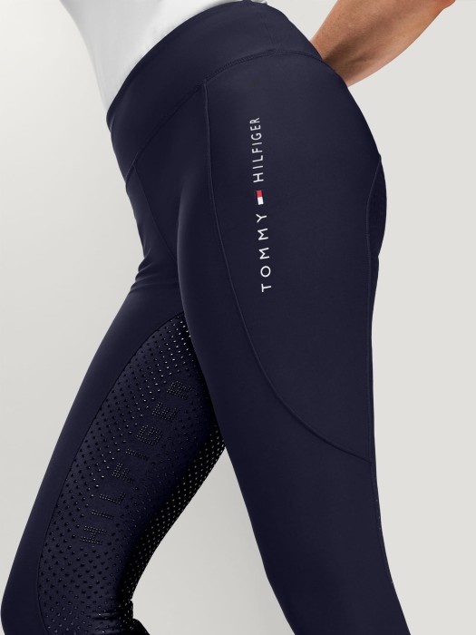 Tommy Hilfiger Equestrian legginsy Devon - Desert Sky