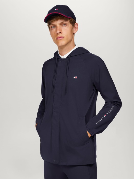 Tommy Hilfiger Equestrian kurtka przeciwdeszczowa Bolton - Desert sky