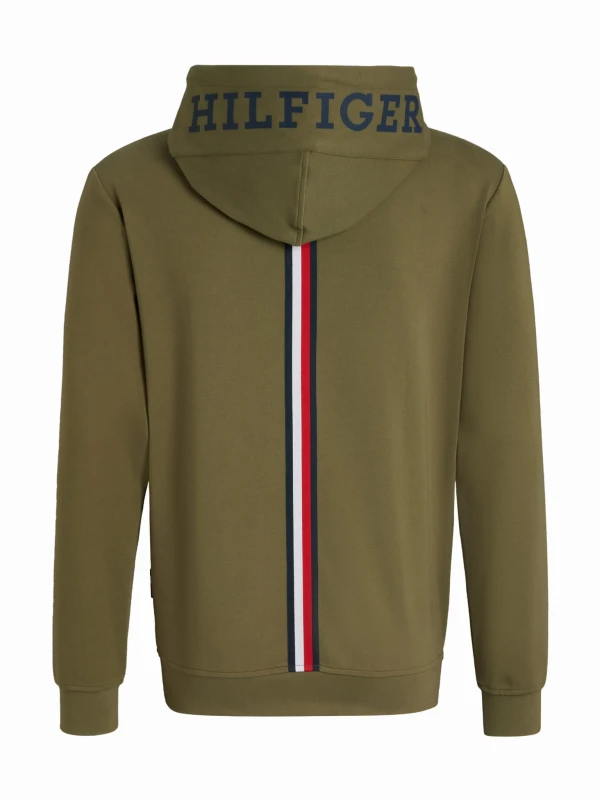 Tommy Hilfiger Equestrian męska bluza Glenn - Utility Olive