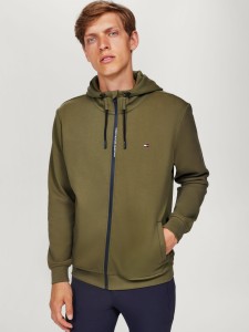 Tommy Hilfiger Equestrian męska bluza Glenn - Utility Olive