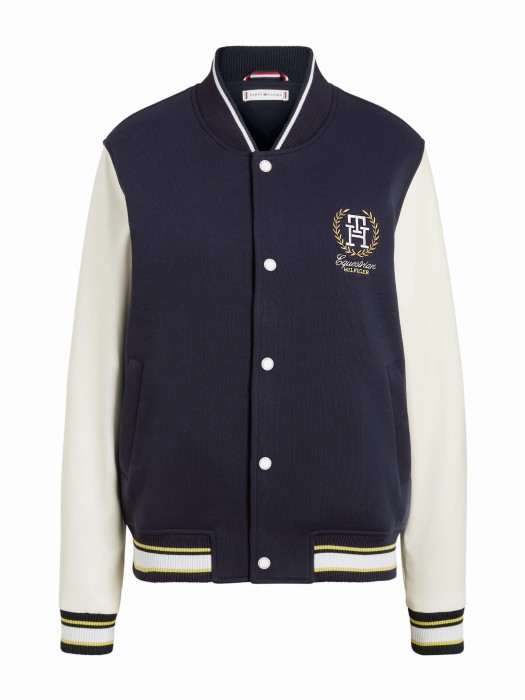 Tommy Hilfiger Equestrian Damska Kurtka College Mayfield - Desert Sky