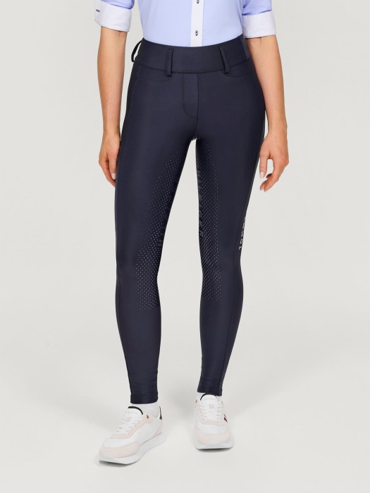 Tommy Hilfiger Equestrian legginsy jeździeckie Highland - Desert Sky