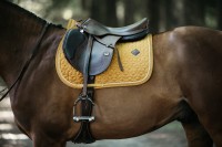 Kentucky czaprak Velvet - Mustard