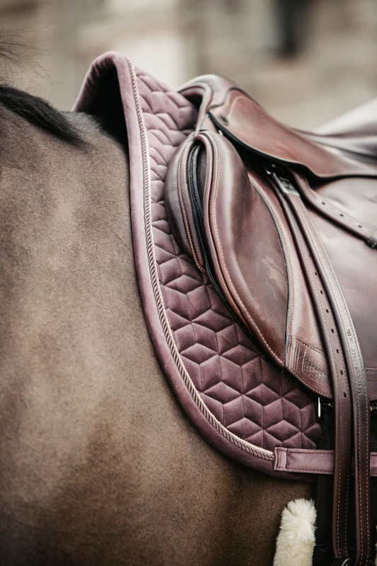 Kentucky czaprak Velvet - Light Purple