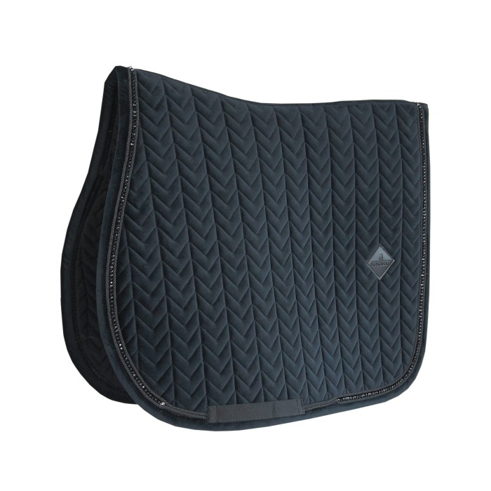 Kentucky czaprak Velvet Pearls - Black