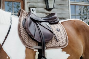 Kentucky czaprak Velvet Pearls - Beige