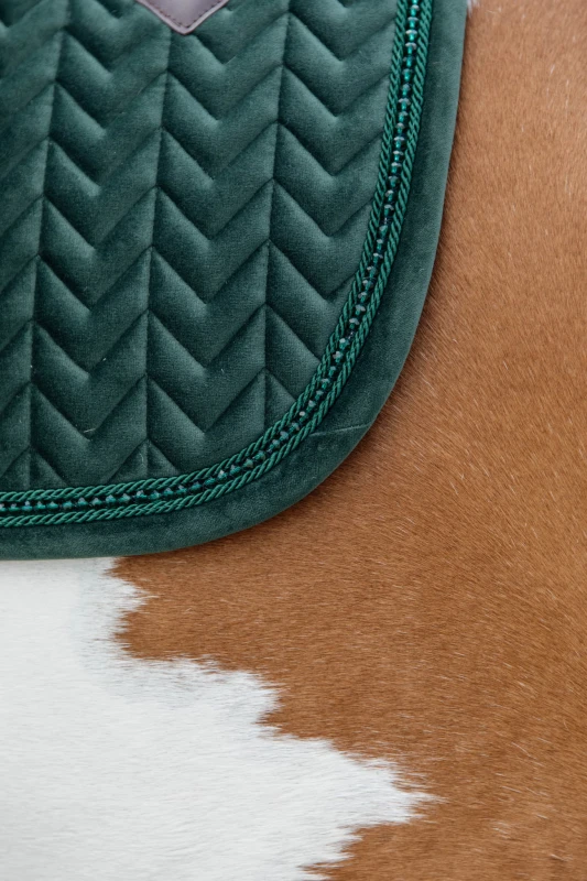 Kentucky czaprak Velvet Pearls - Pine Green