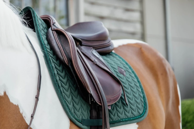 Kentucky czaprak Velvet Pearls - Pine Green