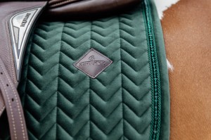Kentucky czaprak Velvet Pearls - Pine Green