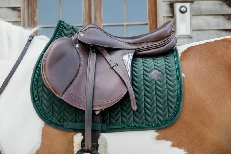 Kentucky czaprak Velvet Pearls - Pine Green
