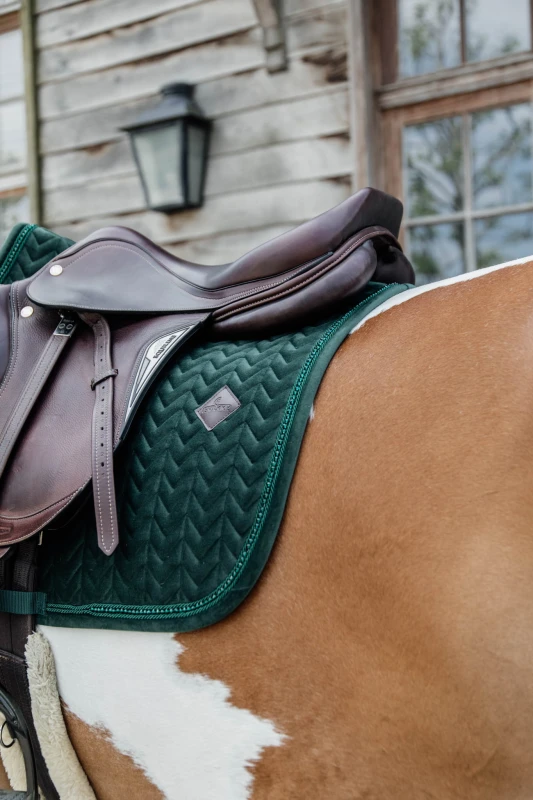 Kentucky czaprak Velvet Pearls - Pine Green