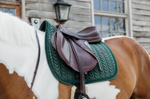 Kentucky czaprak Velvet Pearls - Pine Green
