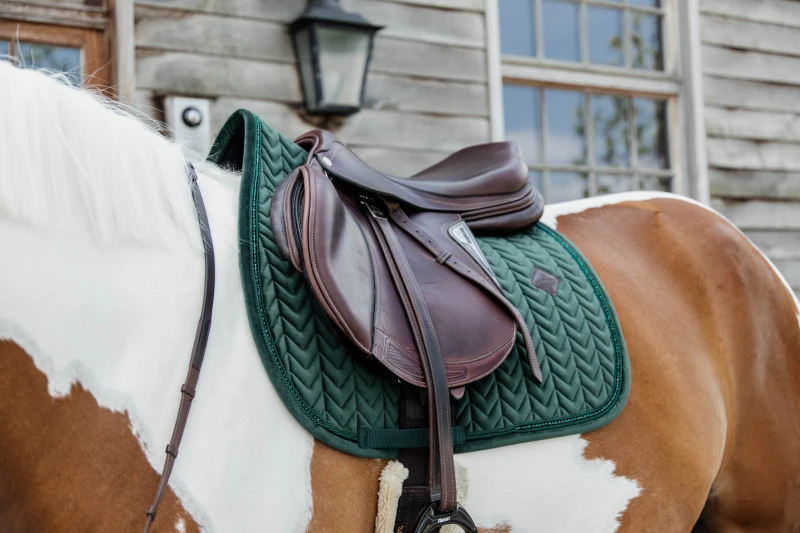 Kentucky czaprak Velvet Pearls - Pine Green
