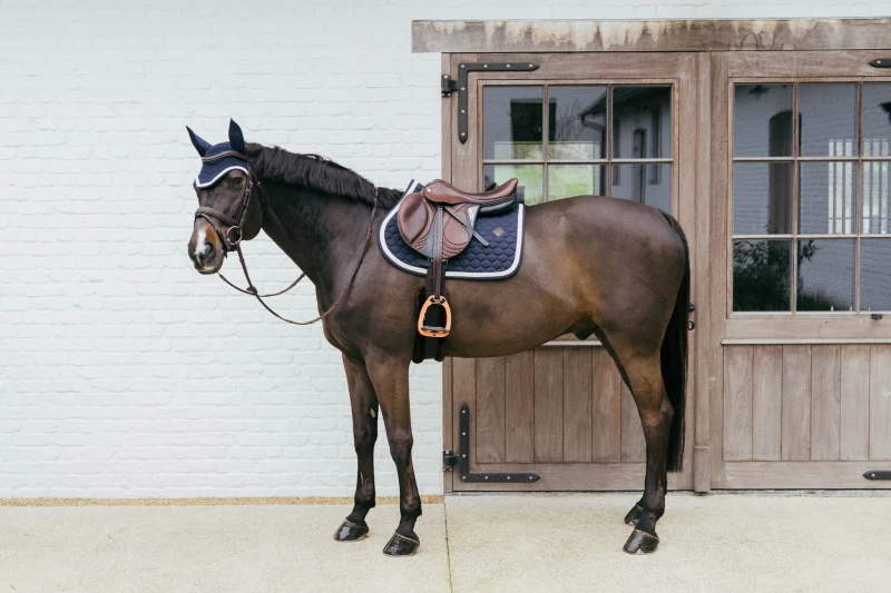 Kentucky czaprak Plaited Cord - Navy