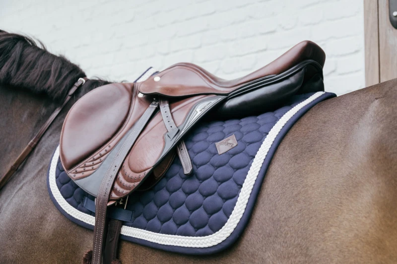Kentucky czaprak Plaited Cord - Navy