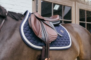 Kentucky czaprak Plaited Cord - Navy