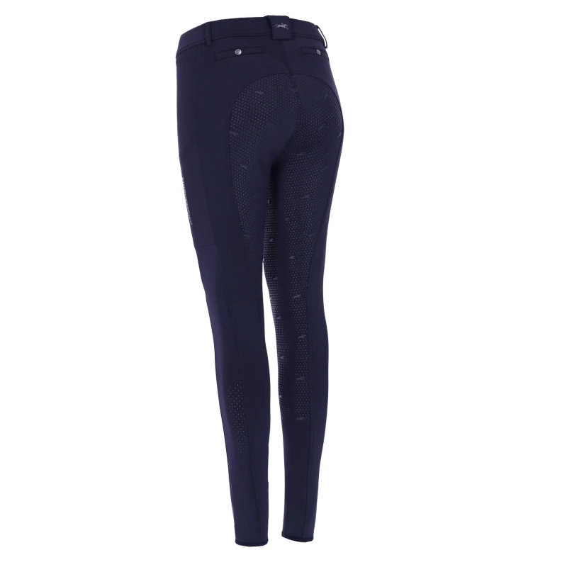 Schockemohle legginsy jeździeckie Air Sporty - Navy
