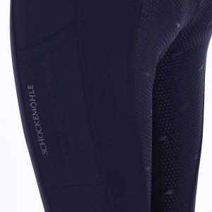 Schockemohle legginsy jeździeckie Air Sporty - Navy