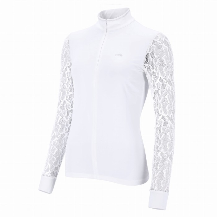Schockemohle koszulka konkursowa SPAlicia Style - Optical White
