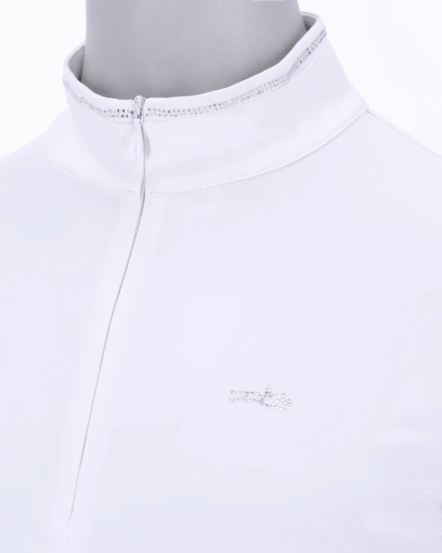 Schockemohle koszulka konkursowa SPAlicia Style - Optical White
