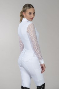 Schockemohle koszulka konkursowa SPAlicia Style - Optical White