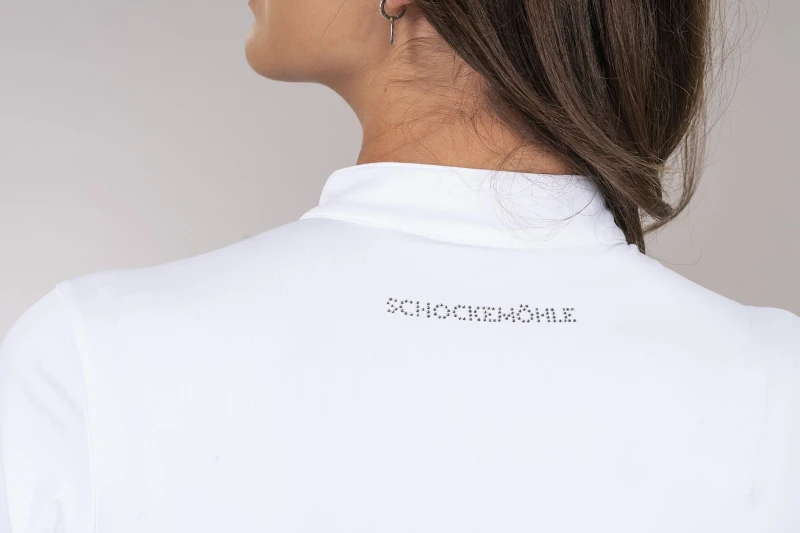 Schockemohle koszulka konkursowa SPAnny Style - Optical White