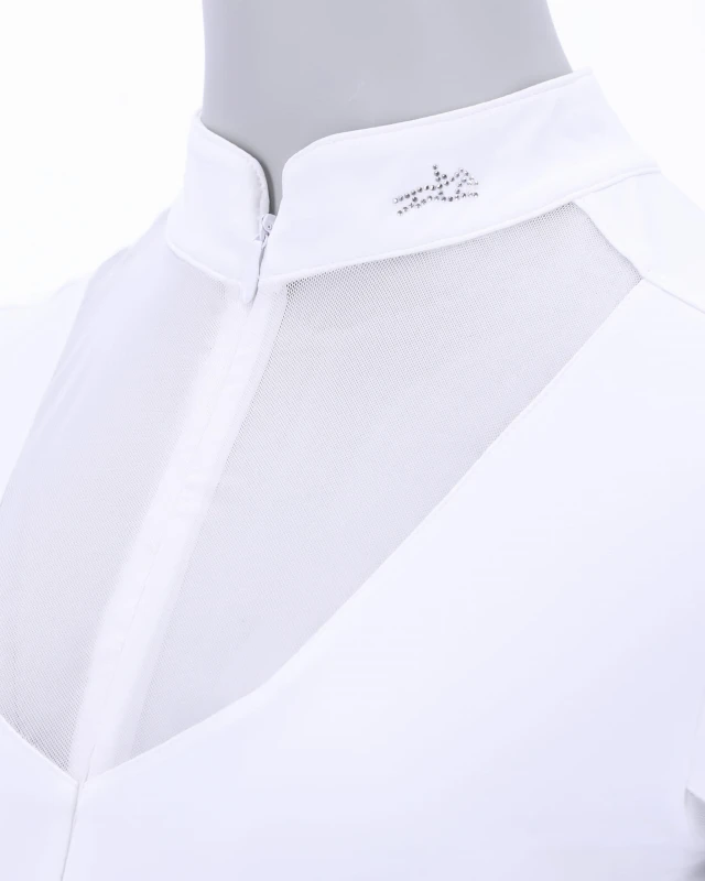 Schockemohle koszulka konkursowa SPAnita Style - Optical White