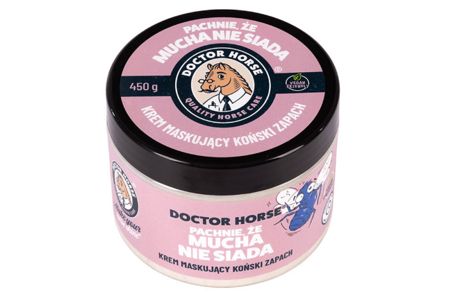 Doctor Horse Pachnie, że mucha nie siada w kremie - produkt maskujący koński zapach 450 g