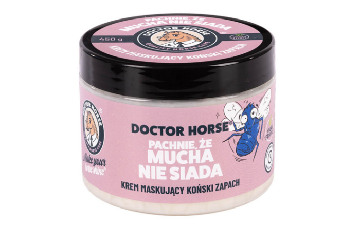 Doctor Horse Pachnie, że mucha nie siada w kremie - produkt maskujący koński zapach 450 g