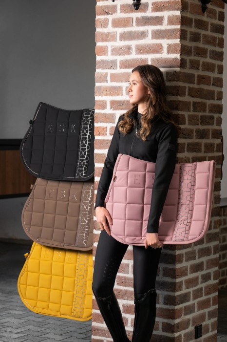 Eskadron czaprak Big Square Softshell Platinum 25 - Golden Yellow